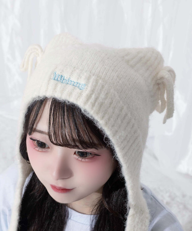 くまくま冬眠帽