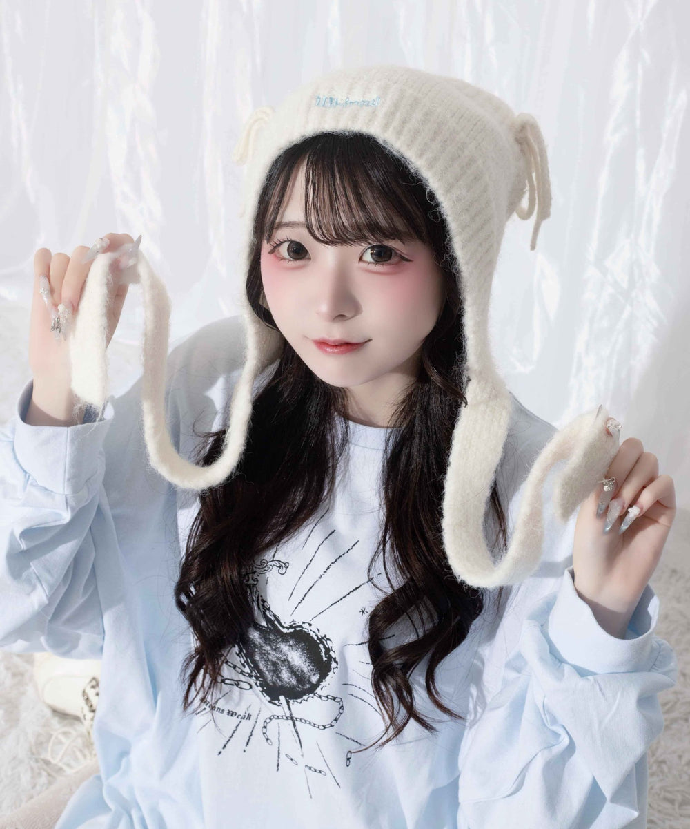 くまくま冬眠帽