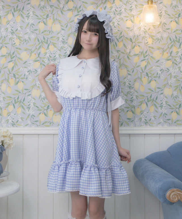 ドリームふらわーわんぴっぴ/ブルーチェック