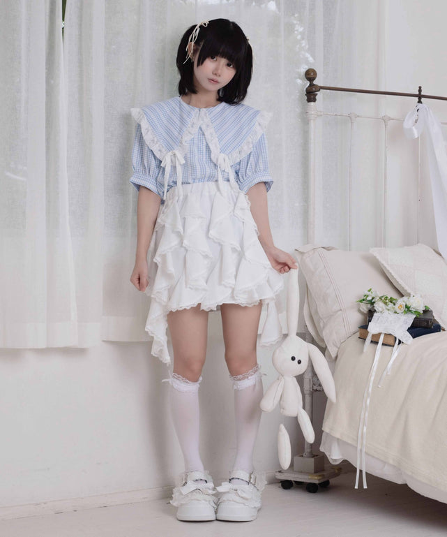 MAXレベルのふりるスカート