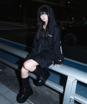 冬の夜空にお星様パーカー