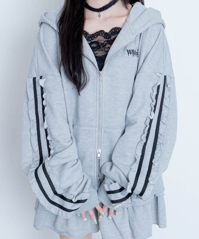 冬の夜空にお星様パーカー