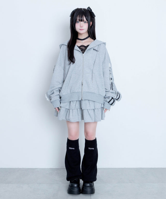 冬の夜空にお星様パーカー