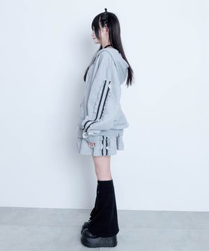 冬の夜空にお星様パーカー