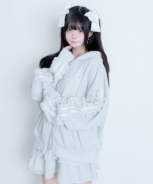 冬の夜空にお星様パーカー