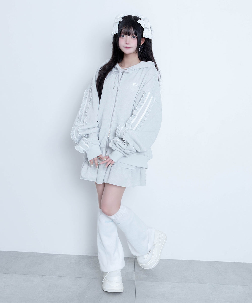 冬の夜空にお星様パーカー