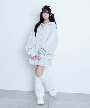 冬の夜空にお星様パーカー