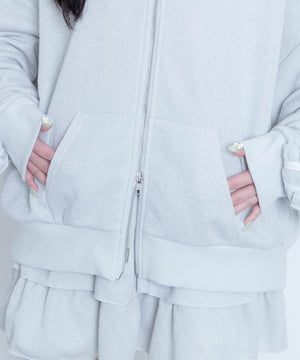 冬の夜空にお星様パーカー