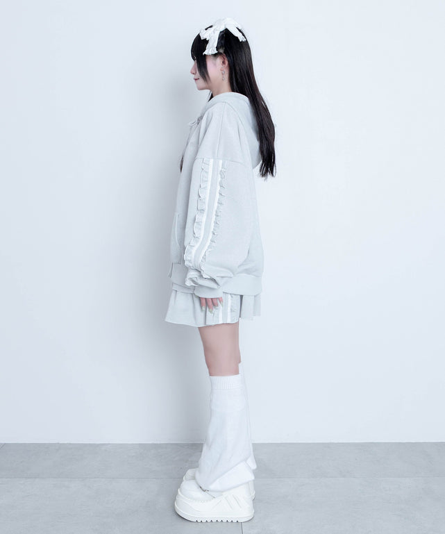 冬の夜空にお星様パーカー