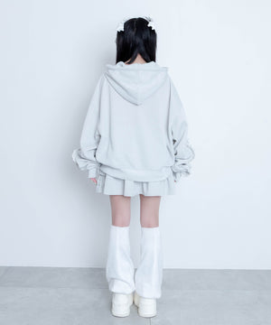 冬の夜空にお星様パーカー