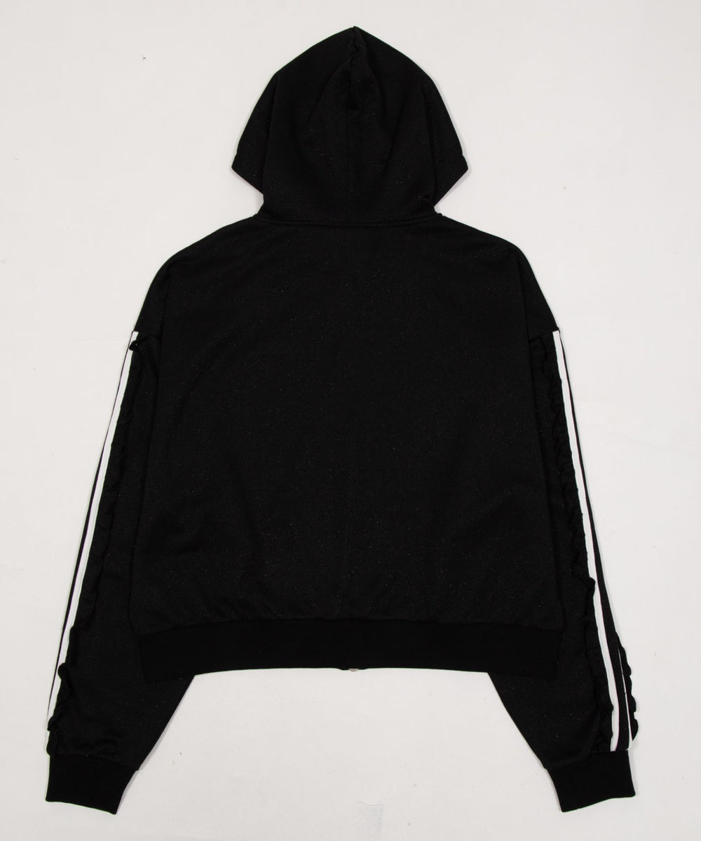 冬の夜空にお星様パーカー