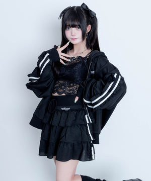 冬の夜空にお星様スカート