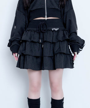 冬の夜空にお星様スカート