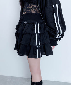 冬の夜空にお星様スカート