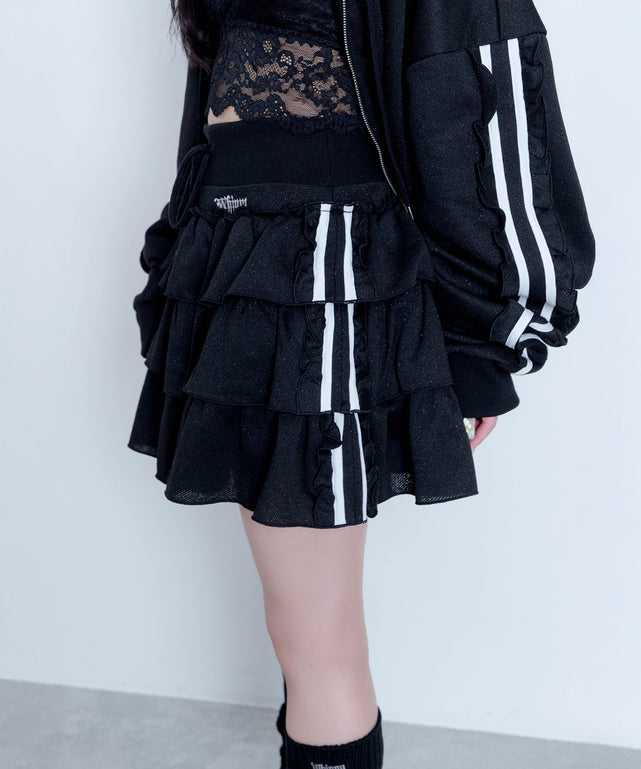 冬の夜空にお星様スカート