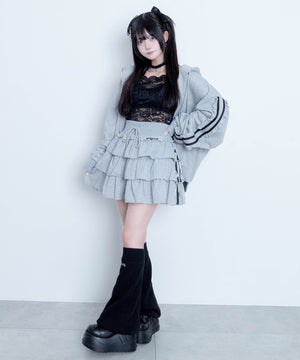 冬の夜空にお星様スカート