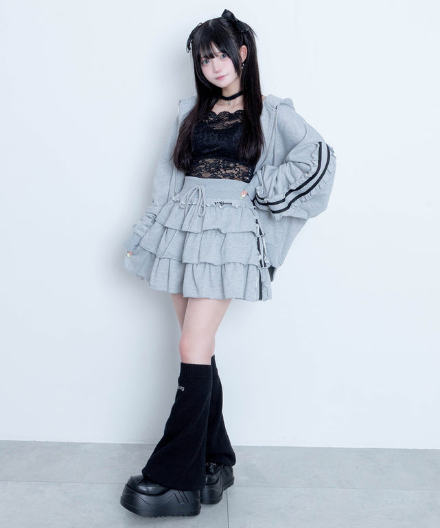 冬の夜空にお星様スカート