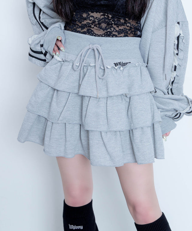 冬の夜空にお星様スカート