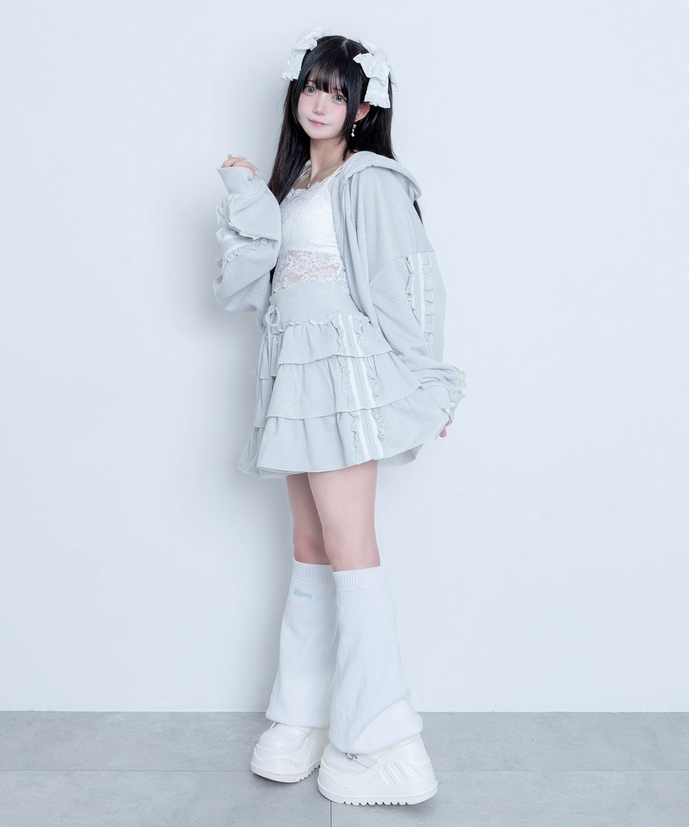 冬の夜空にお星様スカート