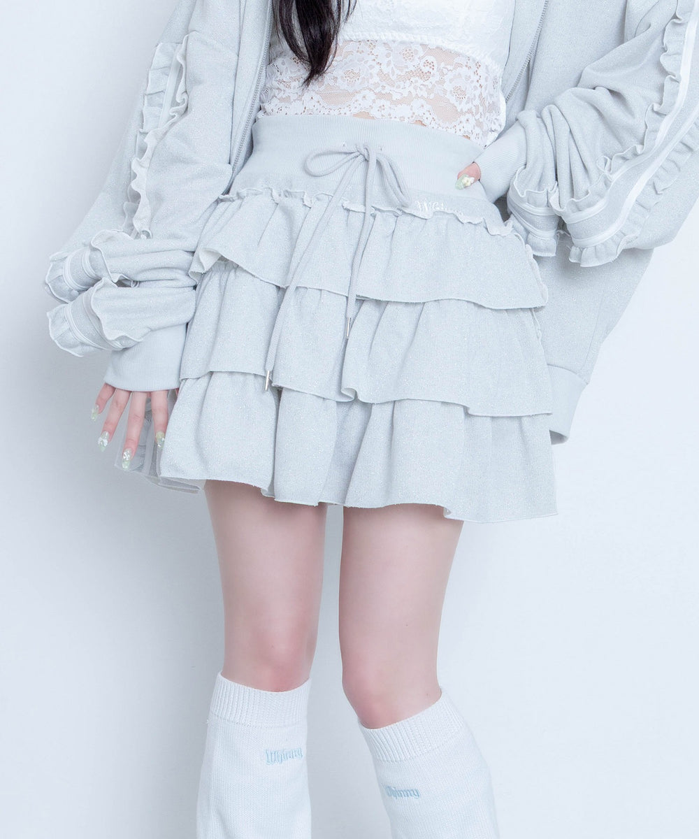 冬の夜空にお星様スカート