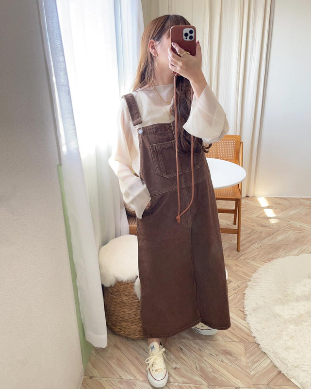 ロングジャンパースカート – WEGO ONLINE STORE