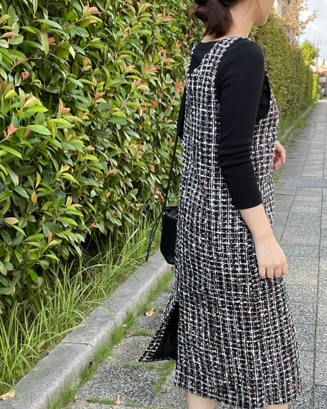 ツイードチェックワンピース – WEGO ONLINE STORE