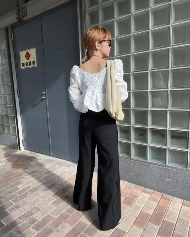 タックワイドフレアパンツ – WEGO ONLINE STORE