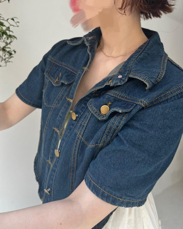 ハーフスリーブデニムジャケット – WEGO ONLINE STORE