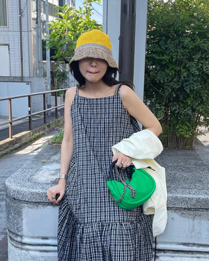 マルチカラークローシュハット