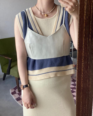 フェイクレザービスチェ