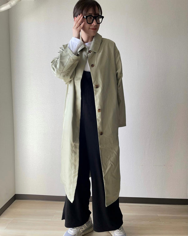 ステンカラーコート