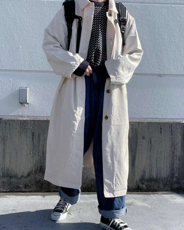 ステンカラーコート