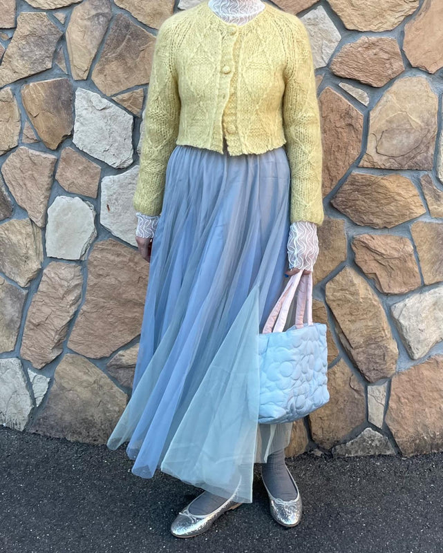 フラワーキルティングバッグ