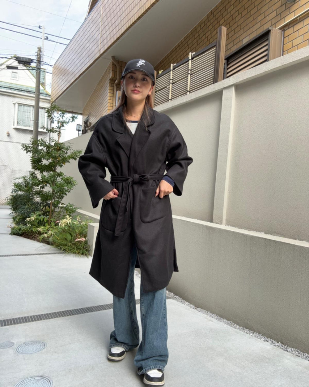 スタンドカラーロングコート – WEGO ONLINE STORE