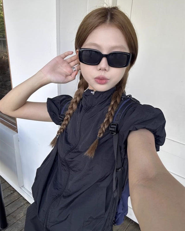 ハーフスリーブブルゾン