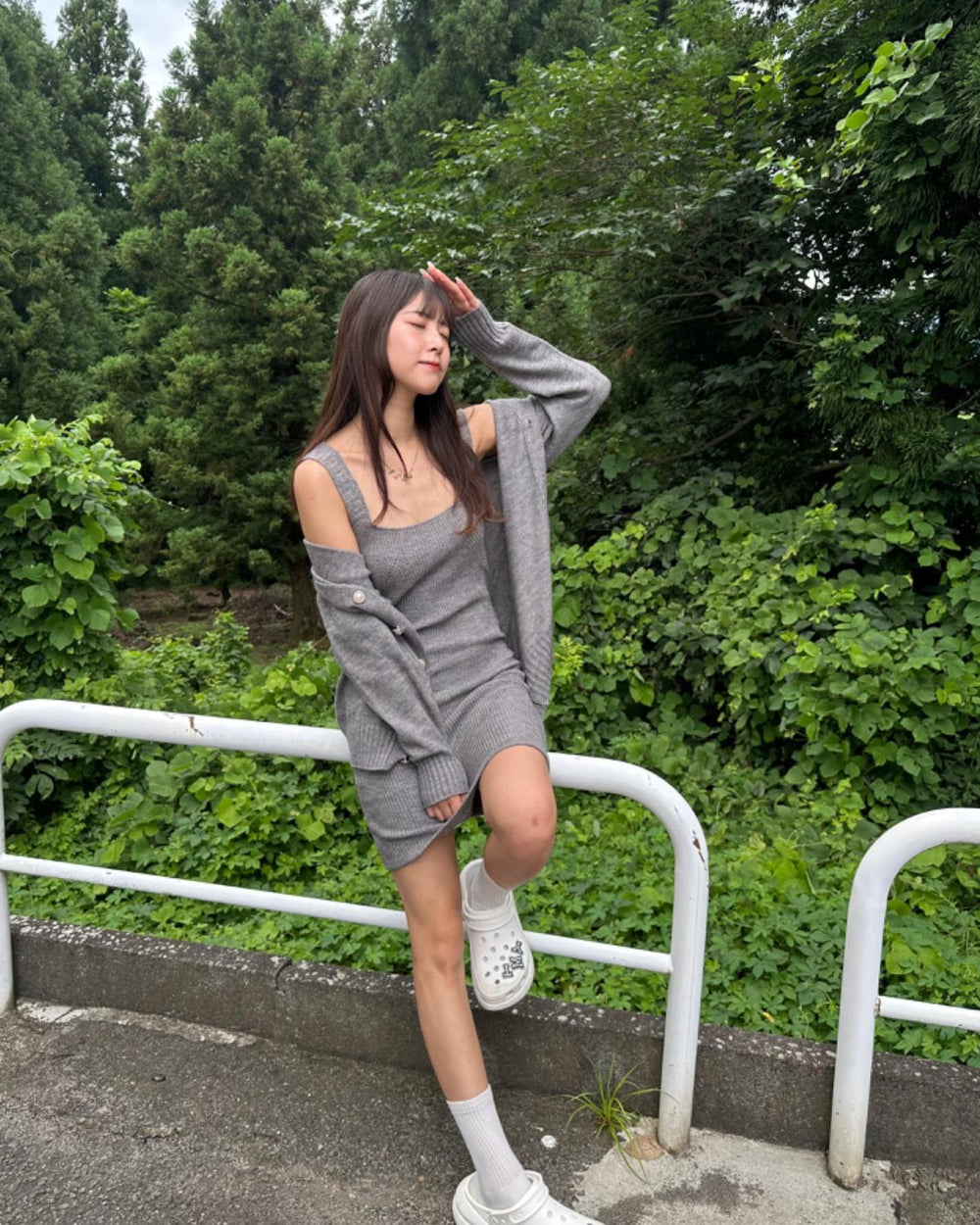 ニットワンピースカーディガンセット – WEGO ONLINE STORE