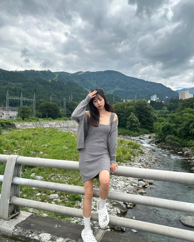 ニットワンピースカーディガンセット – WEGO ONLINE STORE