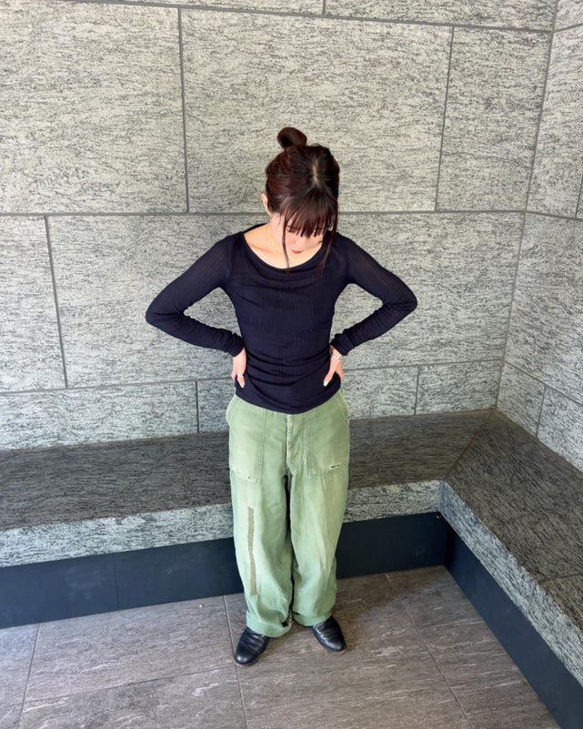 バックデザインロンT/バックデザインロンT