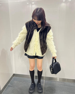 スタンドカラーファーベスト – WEGO ONLINE STORE