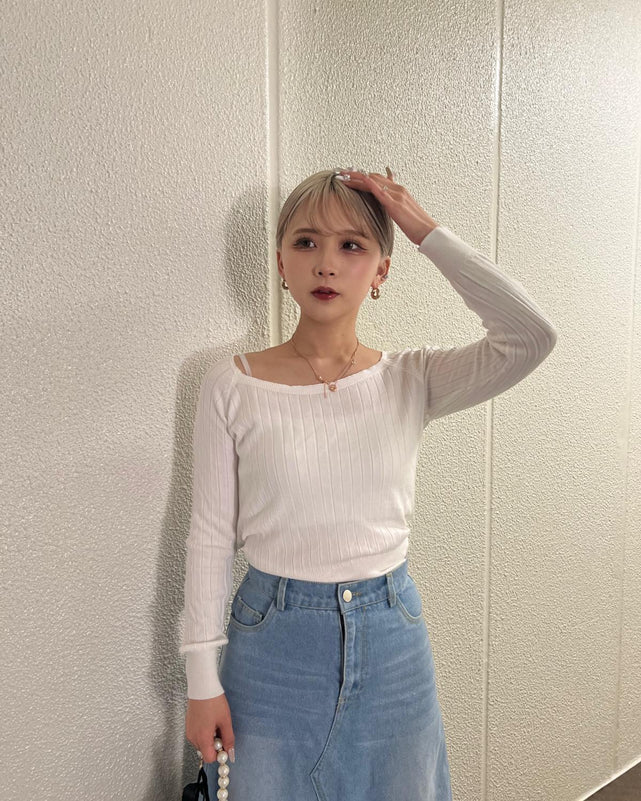 ハートペイントデニムスカート – WEGO ONLINE STORE