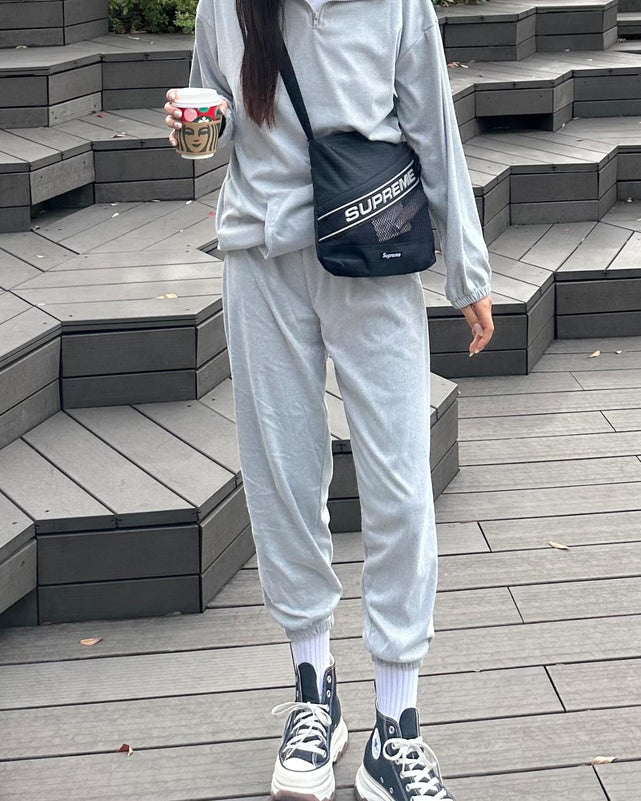 ハーフジップスウェットセットアップ – WEGO ONLINE STORE