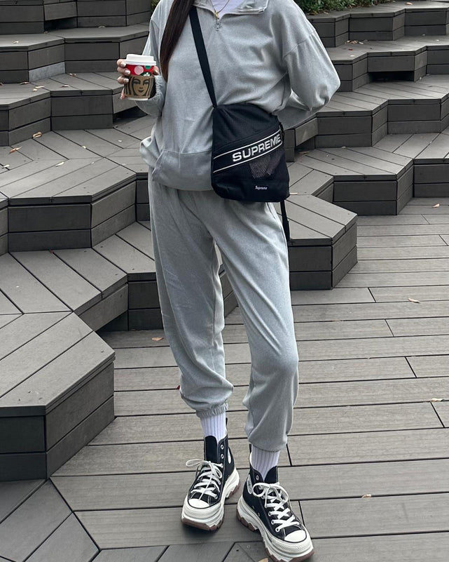 ハーフジップスウェットセットアップ – WEGO ONLINE STORE