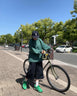 ワンポイントワイドデニムハーフパンツ