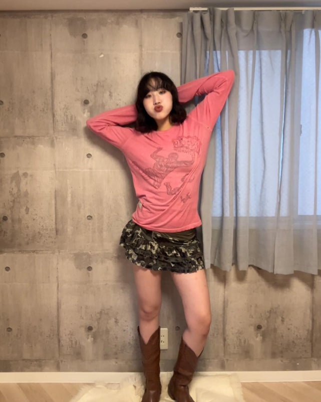迷彩フリルミニスカート – WEGO ONLINE STORE