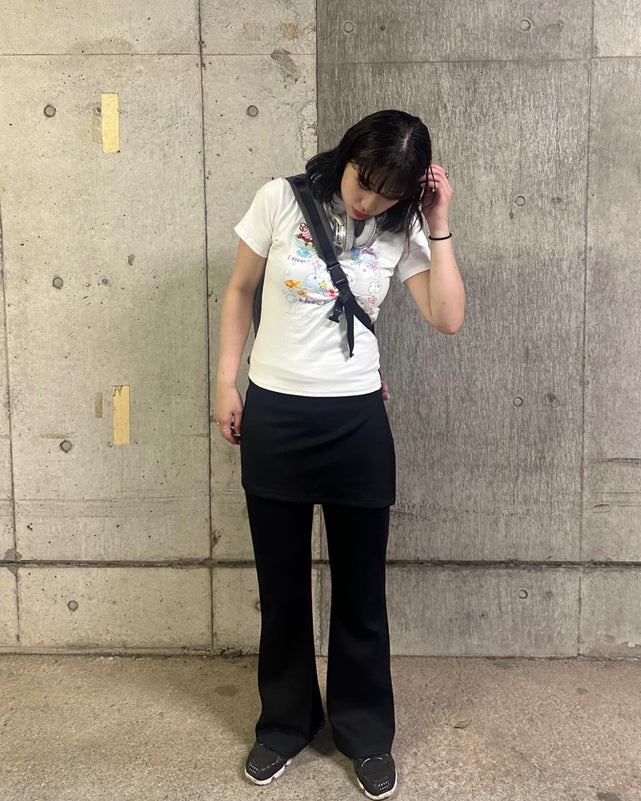 レイヤードフレアパンツ – WEGO ONLINE STORE