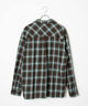 オンブレーチェックシャツ