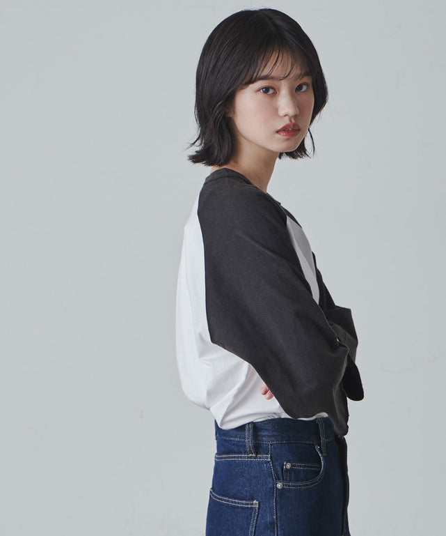 ホワイト モデル：170cm M着用