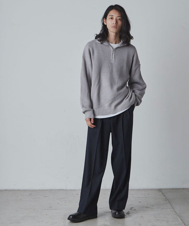 エルフ・モール公式アカウント06 　2タックトラウザーズ サイズ2 ストライプ2タックトラウザー｜WEGO（ウィゴー） – WEGO ONLINE STORE