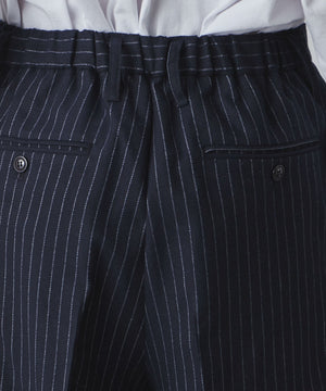 ストライプ2タックトラウザー