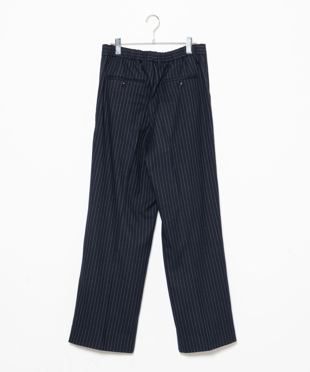 ストライプ2タックトラウザー